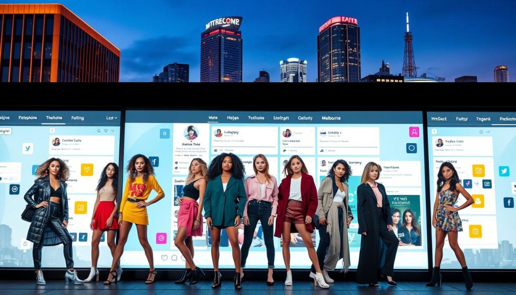 The impact of social media on modelling