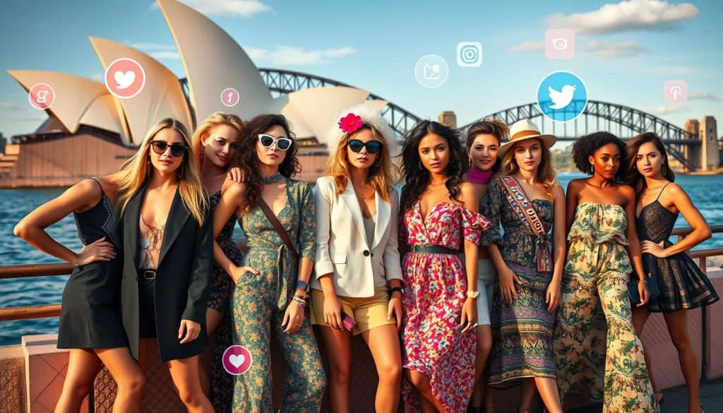 impact of social media on Sydney models