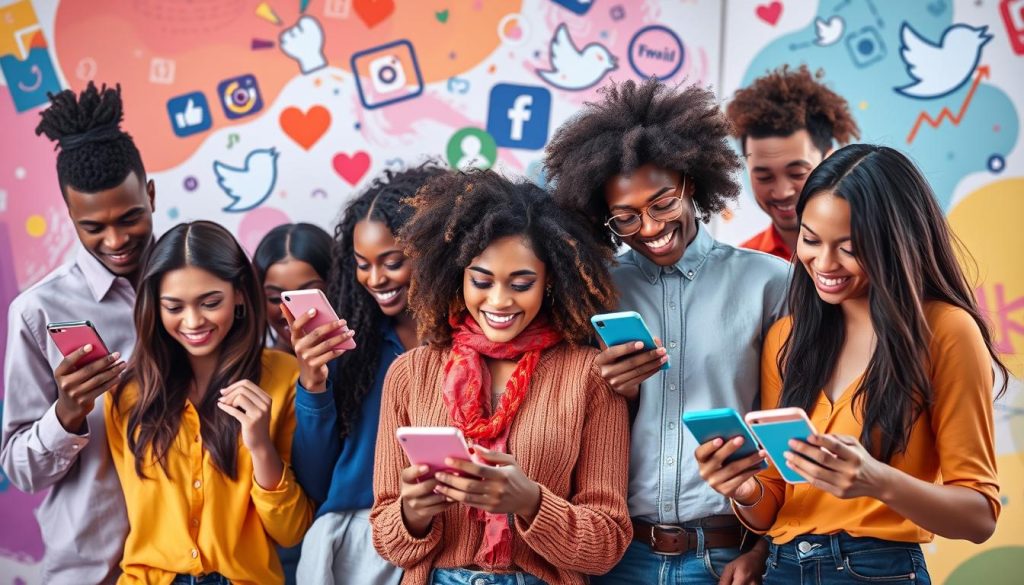 social media for models